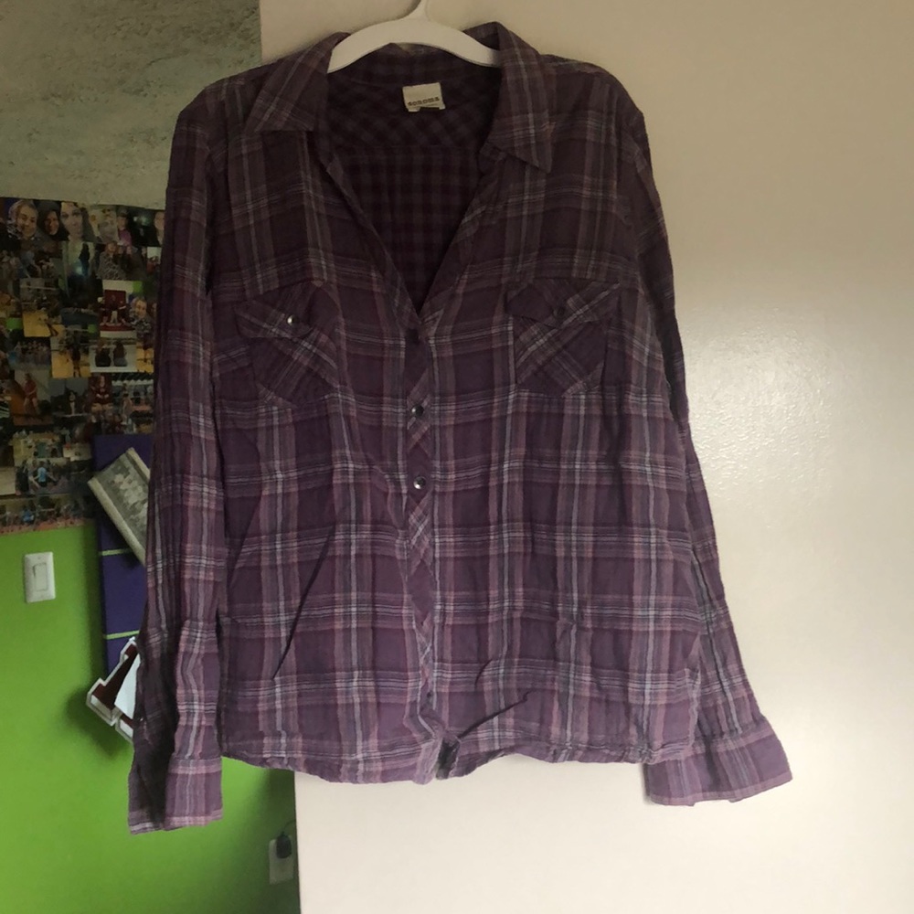 Purple flannel